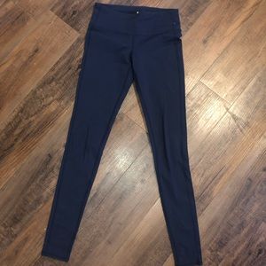 Athleta leggings navy blue